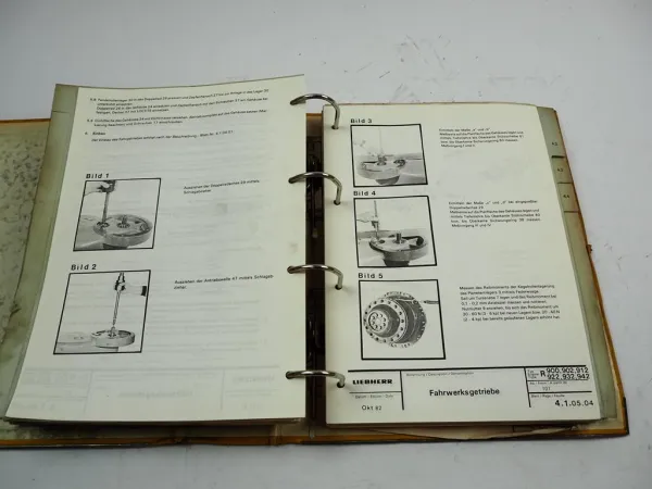Liebherr R900 902 912 922 932 942 Service Handbuch Bagger Werkstatthandbuch Reparaturanleitung