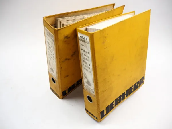 Liebherr R900B 900C 904 / 914 924 934 944 + B Litronic Service Handbuch Werkstatthandbuch