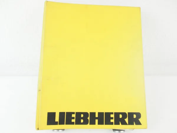 Liebherr R912 HD SL Ersatzteilkatalog Ersatzteilliste Parts List 1990
