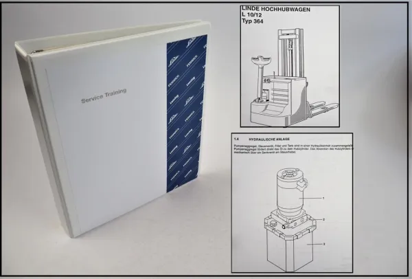 Linde L 10 12 Typ 379 Service Training Schaltpläne Werkstatthandbuch