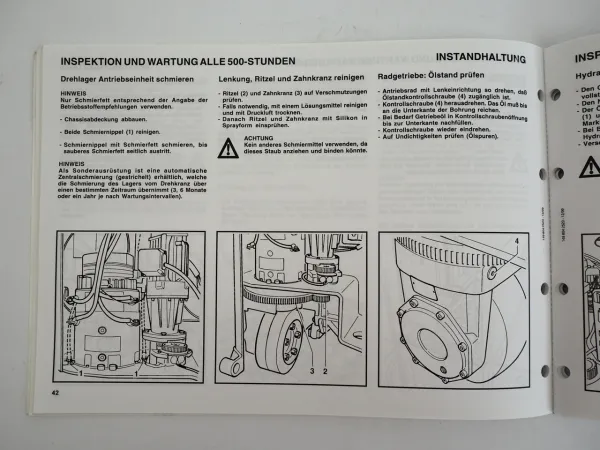 Linde N20 L Li LX Hubwagen Betriebsanleitung Bedienungsanleitung Wartung 1999