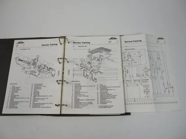 Linde T20 R S Typ 140 144 Service Training Schaltpläne Werkstatthandbuch