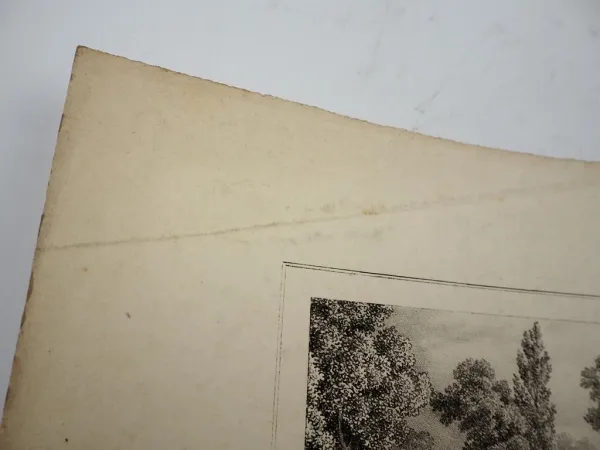 Lithographie Opera la Straniera ca. 1830 Album Teatrale 4 R. Focosi Milano Lit Elena
