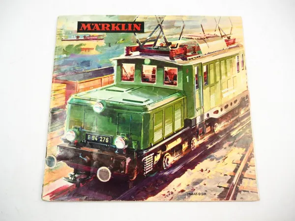 Märklin Eisenbahn Modellbau Modelleisenbahn Katalog 1964/65