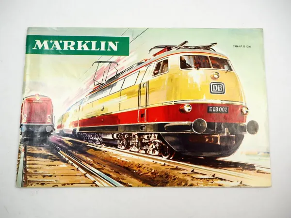 Märklin Eisenbahn Modellbau Modelleisenbahn Katalog 1966/67