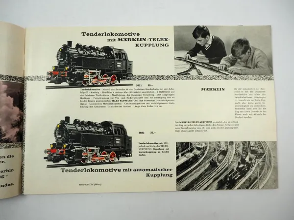 Märklin Eisenbahn Modellbau Modelleisenbahn Katalog 1966/67