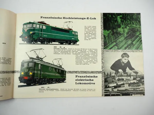 Märklin Eisenbahn Modellbau Modelleisenbahn Katalog 1966/67