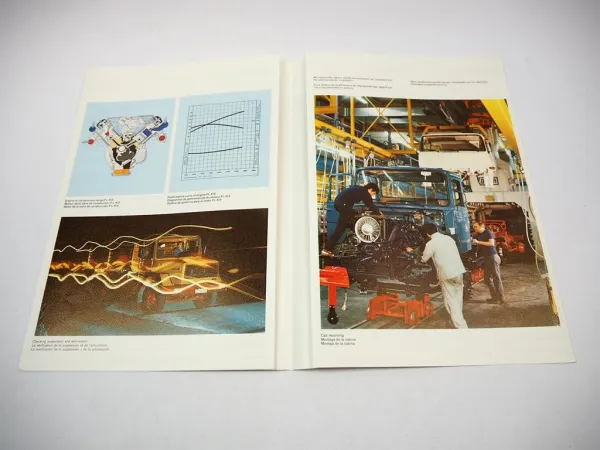 Magirus Deutz Truck 290 D 26 K 6x4 Brochure Technical Data Prospekt 09/1977