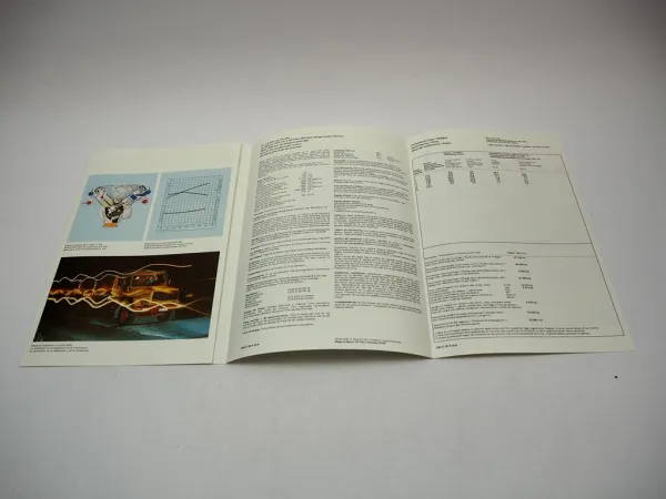 Magirus Deutz Truck 290 D 26 K 6x4 Brochure Technical Data Prospekt 09/1977
