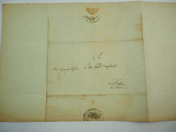 Mainz Großherzogliche Bürgermeisterei 1839 Urkunde Schriftstück