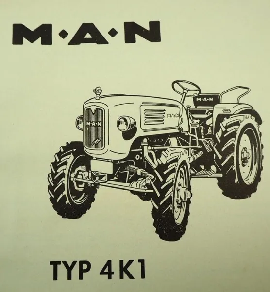 MAN 4K1 Schlepper Ersatzteilkatalog Ersatzteilliste