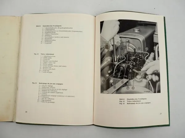 MAN B18A1 2K1 Bedienungsanleitung für 8515 M172 Dieselmotor