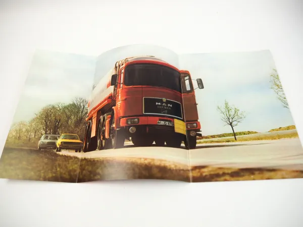 MAN Frontlenker LKW 16.168 13-40t Prospekt D111.451/III