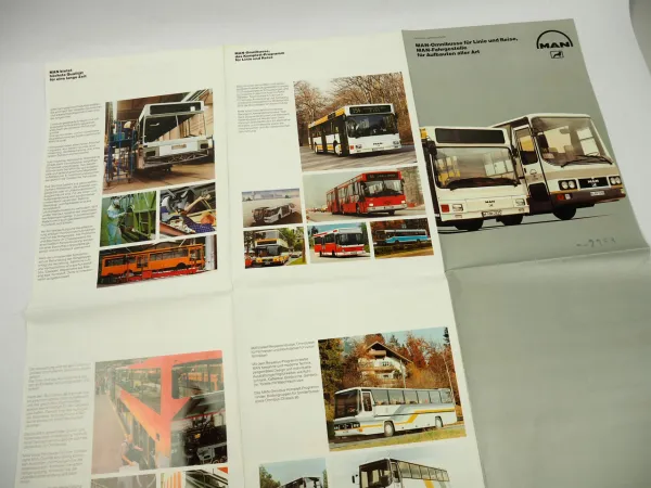 MAN SM 152 182 SL 202 F NG 272 SG 242 292 F 16.240 FOC etc. Prospekt Poster