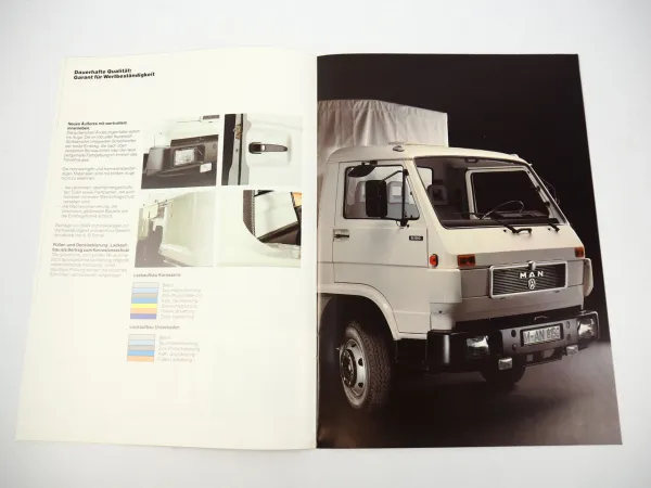 MAN-VW LKW 8.150 6 - 10 Tonner Prospekt D111.1700