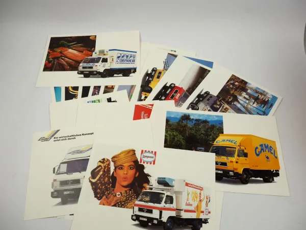MAN-VW LKW G90 6-10 Tonner Nutzfahrzeuge Firmenmappe