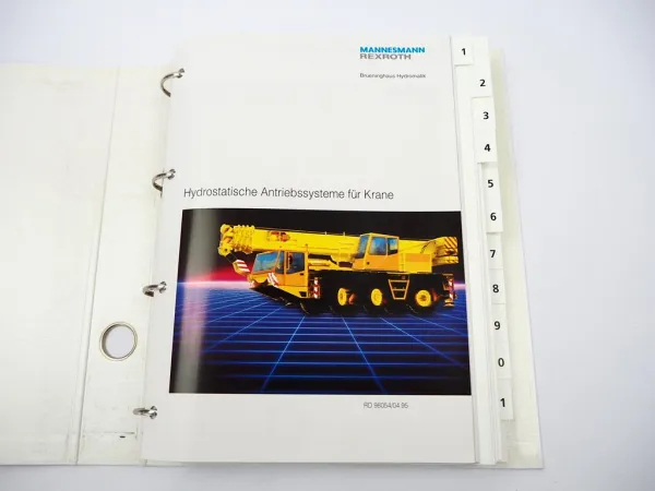 Mannesmann Rexroth Hydraulische Antriebssysteme Krane Schulung Service Training