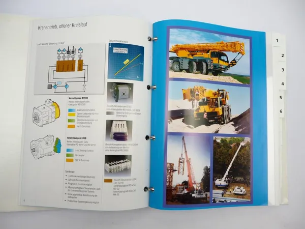 Mannesmann Rexroth Hydraulische Antriebssysteme Krane Schulung Service Training