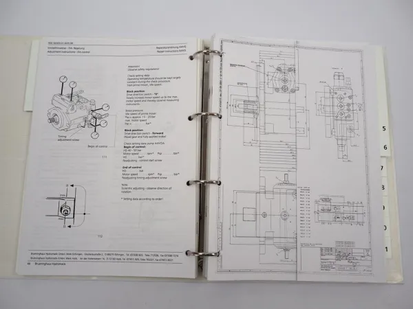 Mannesmann Rexroth Hydraulische Antriebssysteme Krane Schulung Service Training