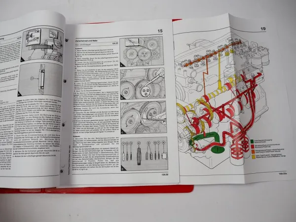Massey Ferguson 3095 3115 3125 3645 3655 Werkstatthandbuch Motor 1006-6 Perkins