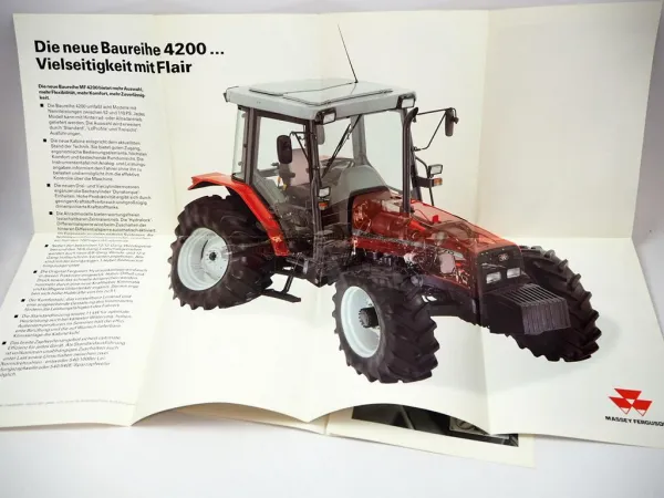 Massey Ferguson 4200 MF 4215 4220 4225 4235 4245 4255 4260 4270 Traktor Prospekt