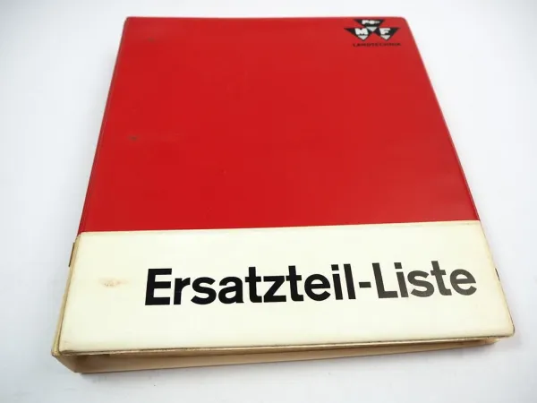 Massey Ferguson MF 1200 Knicklenker Traktor Ersatzteilliste Parts List 1974