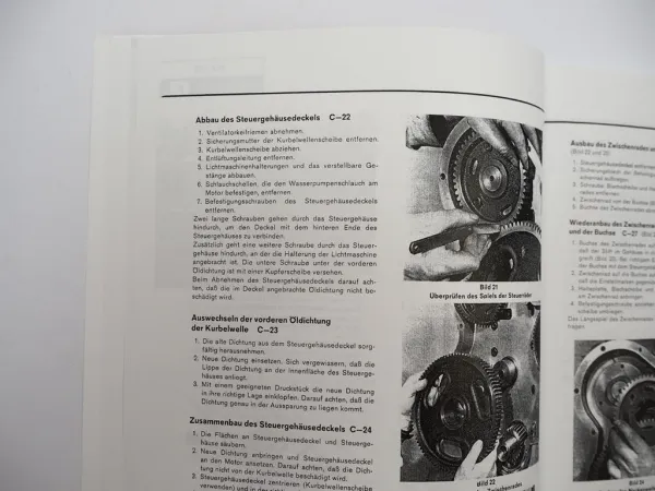 Massey Ferguson MF 133 Reparaturleitfaden Schlepper Werkstatthandbuch