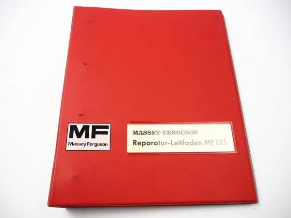 Massey Ferguson MF 135 Traktor Reparaturleitfaden Werkstatthandbuch Original