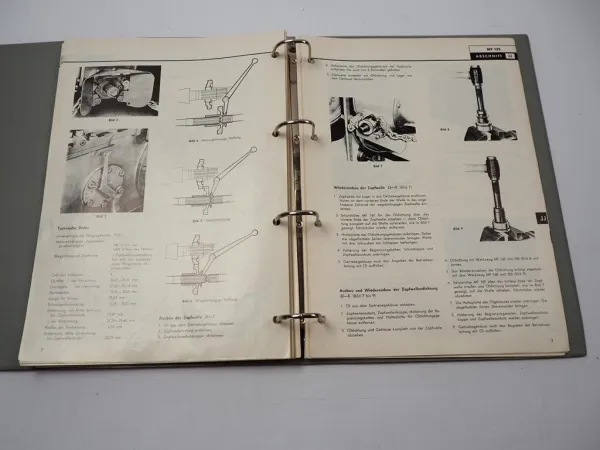 Massey Ferguson MF 135 Traktor Reparaturleitfaden Werkstatthandbuch Original