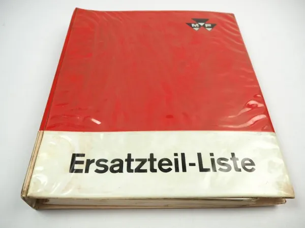 Massey Ferguson MF 165 168 185 188 Traktor Ersatzteilliste Parts List 1977