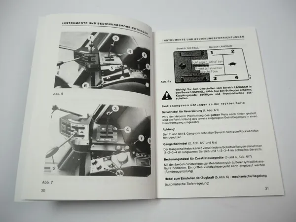 Massey Ferguson MF 2625 2645 2685 2725 Kabinen Allrad Schlepper Betriebsanleitung 1985