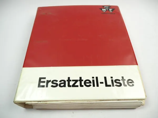 Massey Ferguson MF 2640 Traktor Tracteur Ersatzteilliste Parts List 1980