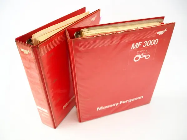 Massey Ferguson MF 3000er Baureihe Werkstatthandbuch Reparaturanleitung 1987