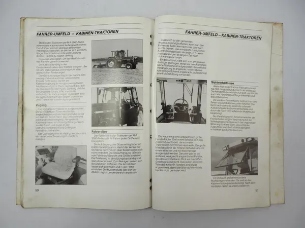 Massey Ferguson MF 3050 3060 3070 3080 3090 Schlepper Produktinformation 1986