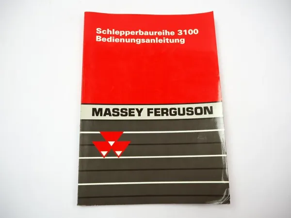 Massey Ferguson MF 3115 3125 Schlepper Betriebsanleitung Bedienungsanleitung
