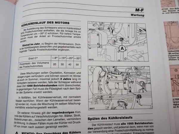 Massey Ferguson MF 333 353 363 373 383 393 Betriebsanleitung Bedienung Wartung