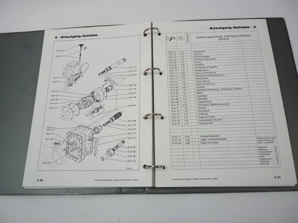 Massey Ferguson MF 340 350 355 360 362 365 Richtzeitenliste Werkstattbuch 1995 Massey Ferguson MF 340 350 355 360 362 365 Richtzeitenliste Werkstattbuch 1995