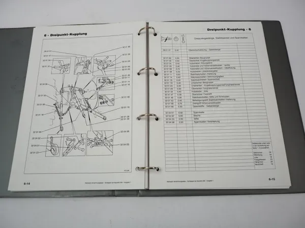 Massey Ferguson MF 340 350 355 360 362 365 Richtzeitenliste Werkstattbuch 1995 Massey Ferguson MF 340 350 355 360 362 365 Richtzeitenliste Werkstattbuch 1995