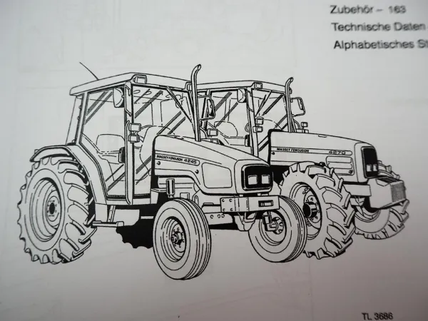 Massey Ferguson MF 4215 4220 4225 4235 4245 4255 4260 4270 Betriebsanleitung