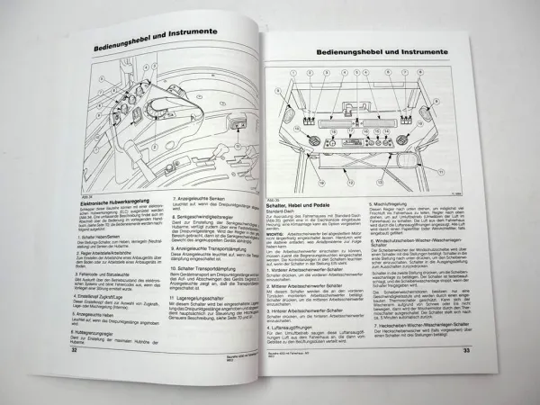 Massey Ferguson MF 4215 4220 4225 4235 4245 4255 4260 4270 Betriebsanleitung