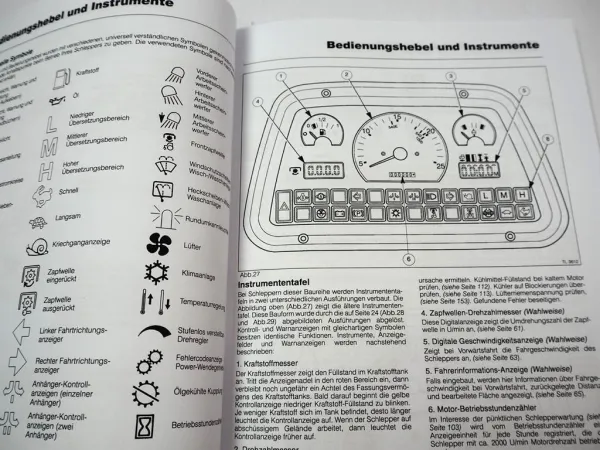 Massey Ferguson MF 4215 4220 4225 4235 4245 4255 4260 4270 Betriebsanleitung