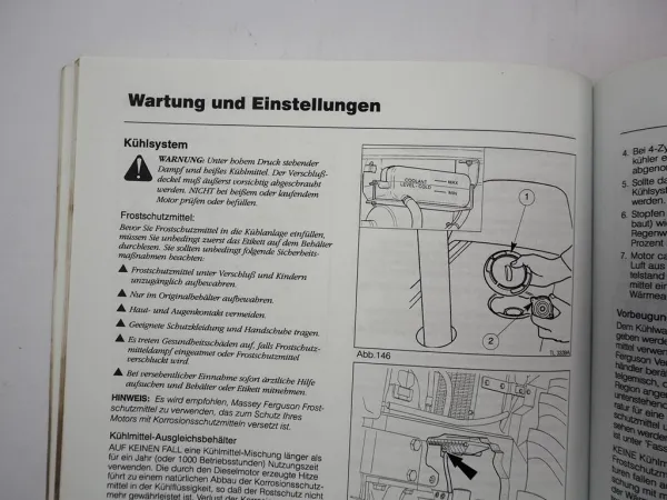 Massey Ferguson MF 4215 4220 4225 4235 4245 4255 4260 4270 Betriebsanleitung