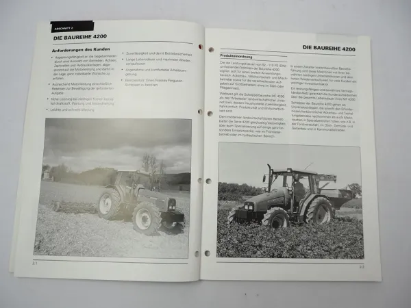 Massey Ferguson MF 4215 4220 4225 4235 4245 4255 4260 4270 Produktinformation