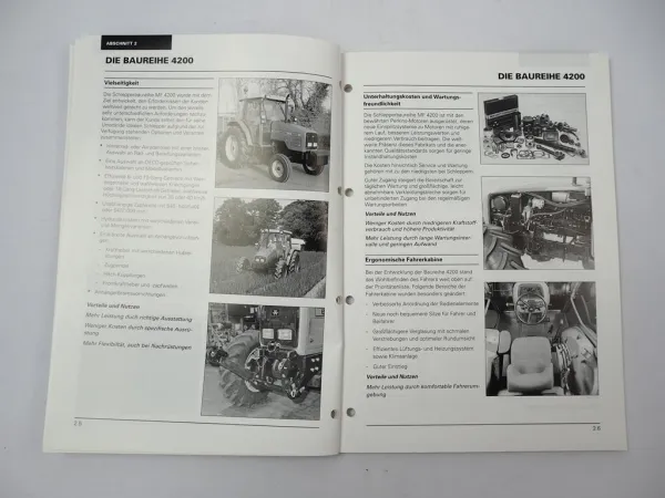 Massey Ferguson MF 4215 4220 4225 4235 4245 4255 4260 4270 Produktinformation