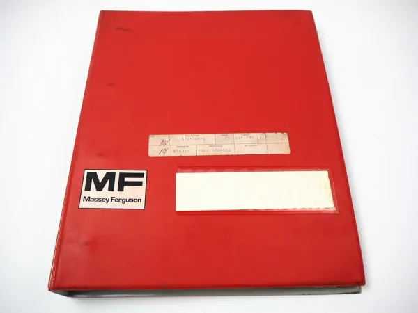 Massey Ferguson MF 7244 7245 7246 Activa Mähdrescher Betriebsanleitung 2004