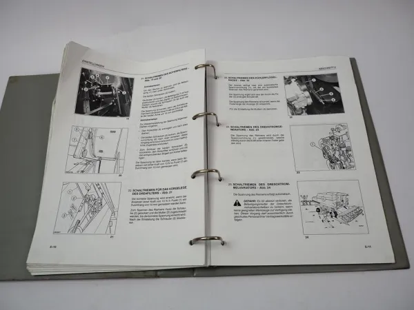 Massey Ferguson MF 7244 7245 7246 Activa Mähdrescher Betriebsanleitung 2004