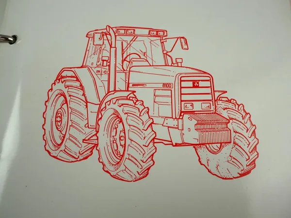 Massey Ferguson MF 8110 8120 8130 8140 8150 8160 Werkstatthandbuch Reparaturleitfaden