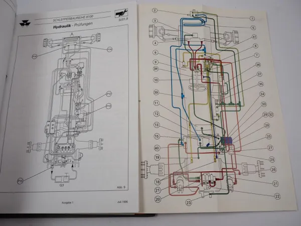 Massey Ferguson MF 8110 8120 8130 8140 8150 8160 Werkstatthandbuch Reparaturleitfaden