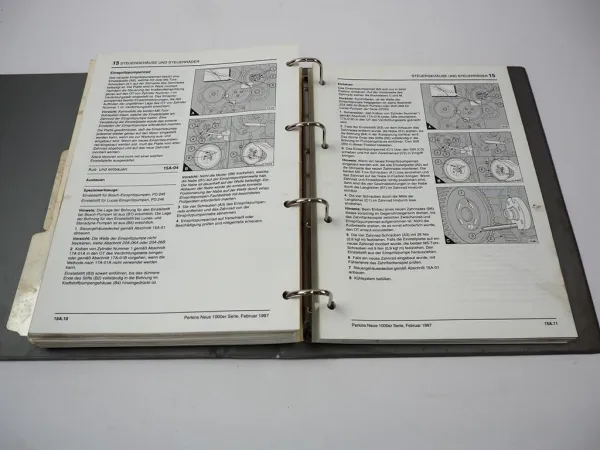 Massey Ferguson Perkins Motor 900 4.41 1000er Serie Werkstatthandbuch Reparaturanleitung