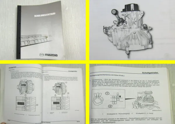 Mazda 2 3 RX-7 MT MTX Schaltgetriebe Allradantrieb Schulungshandbuch 09/2004